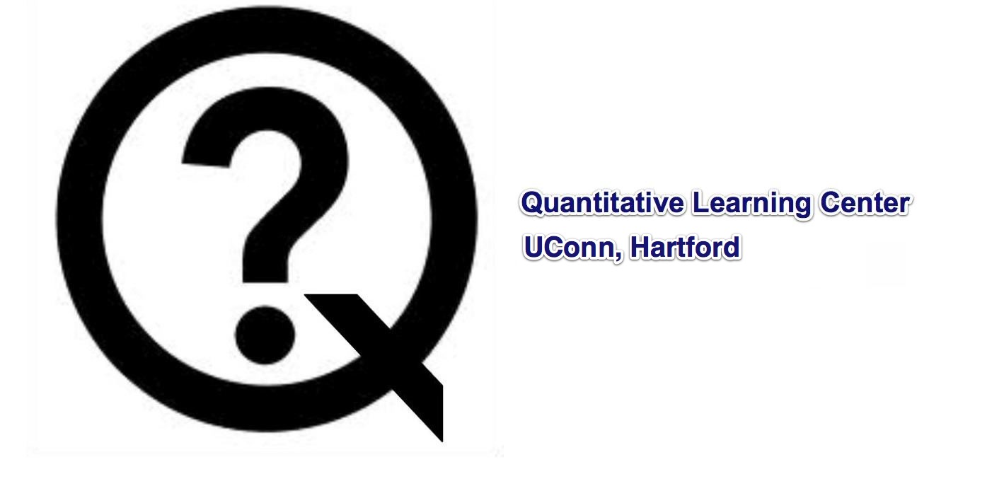 LOGO: Quantitative Learning Center UConn, Hartford